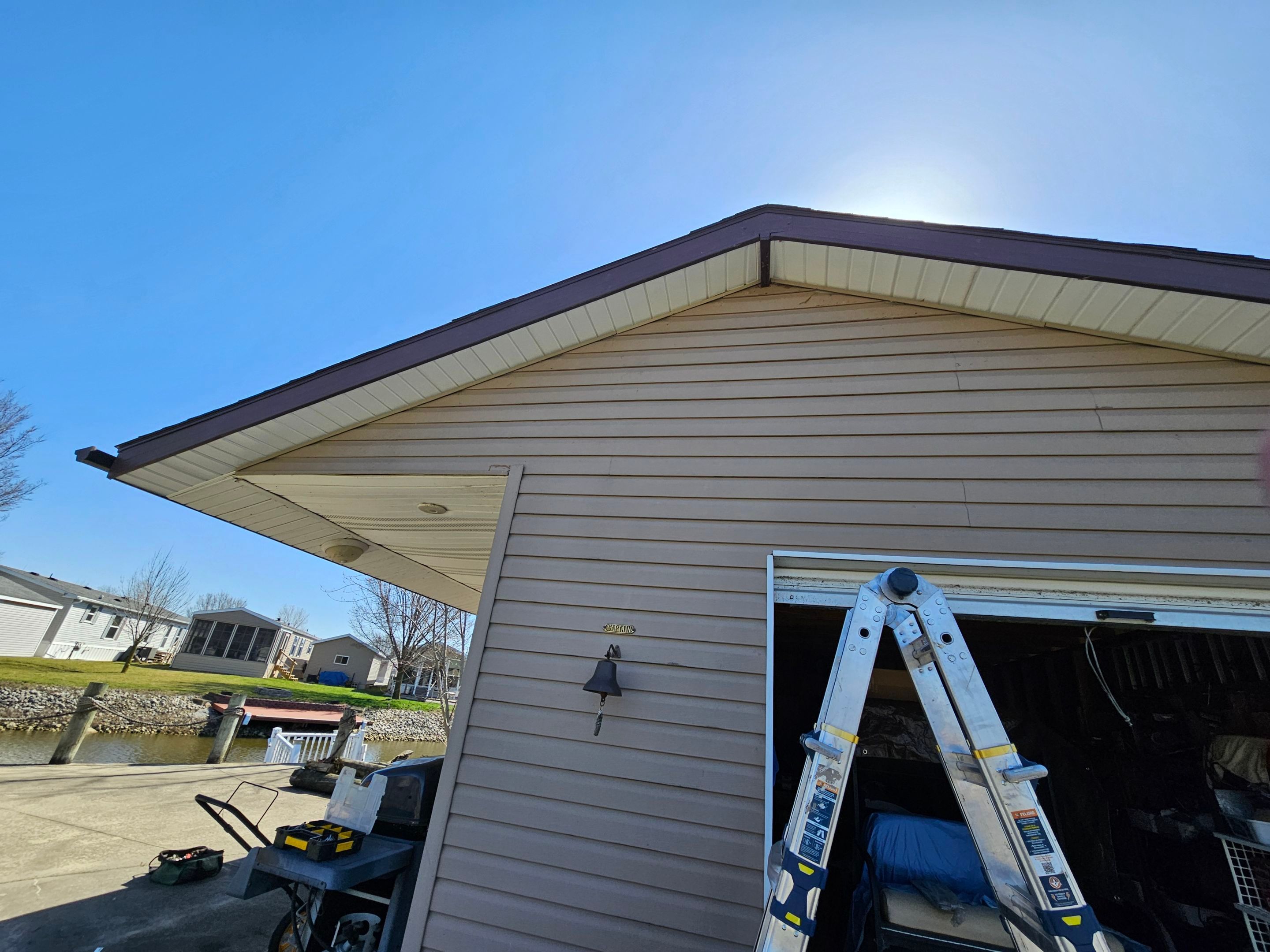 Residential Roofing Installation using Standing Seam - Burnished Slate  by Nitro Roofing and Construction