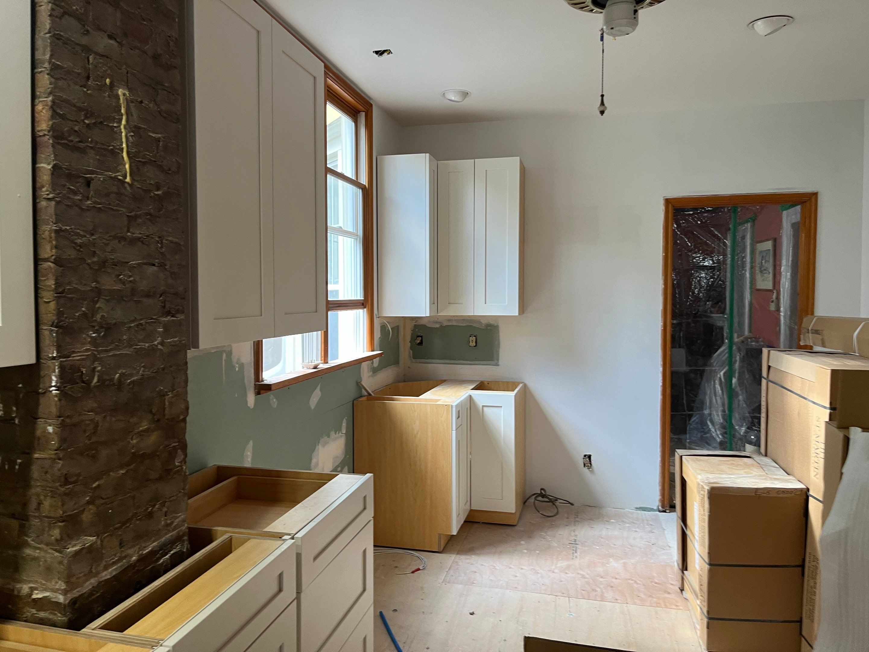 Kitchen Remodel using St. Martin Cabinetry by Custom Design Carpentry Inc
