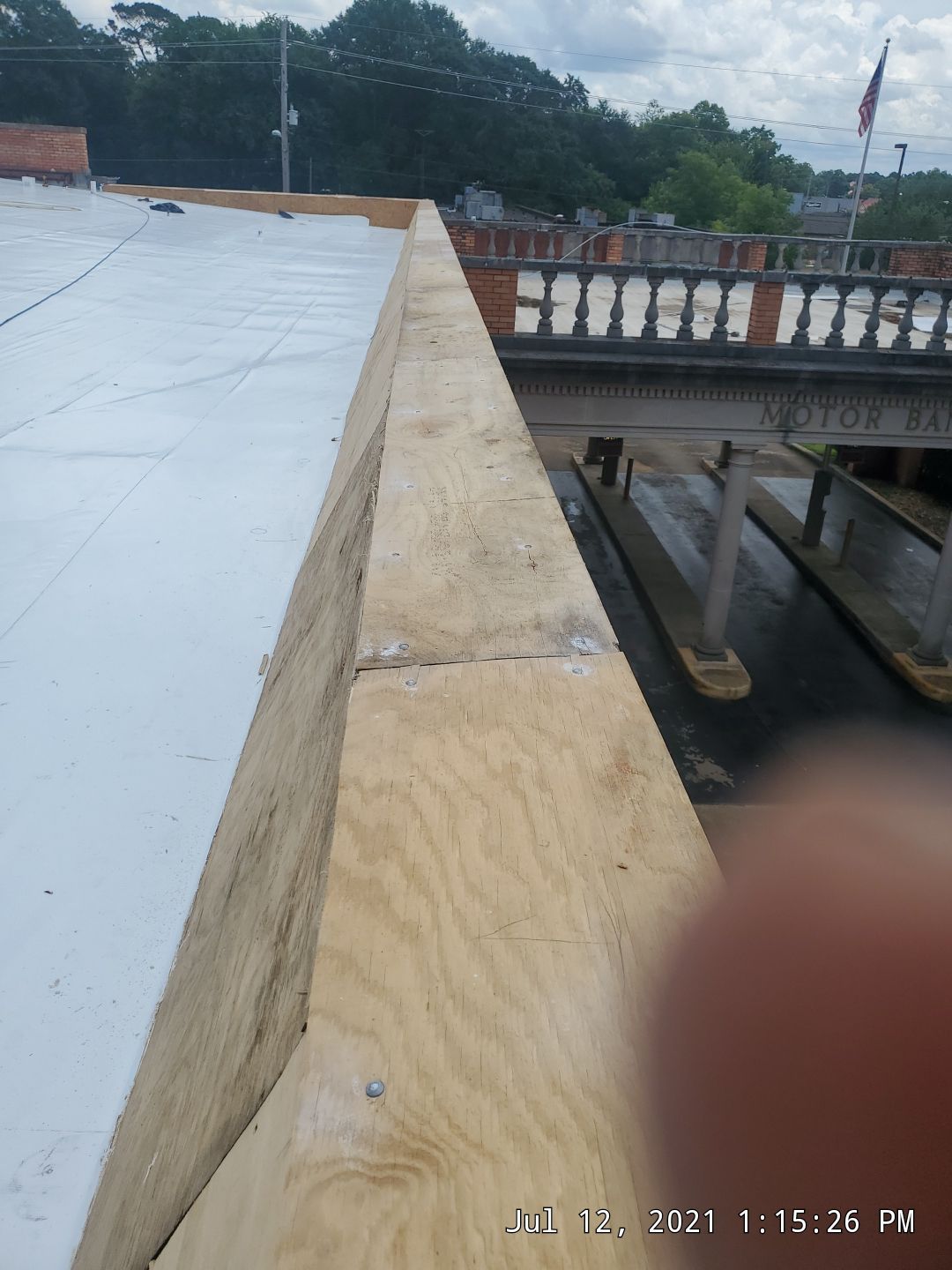 Commercial Roofing Installation using 50 mil PVC by Hostetler Roofing