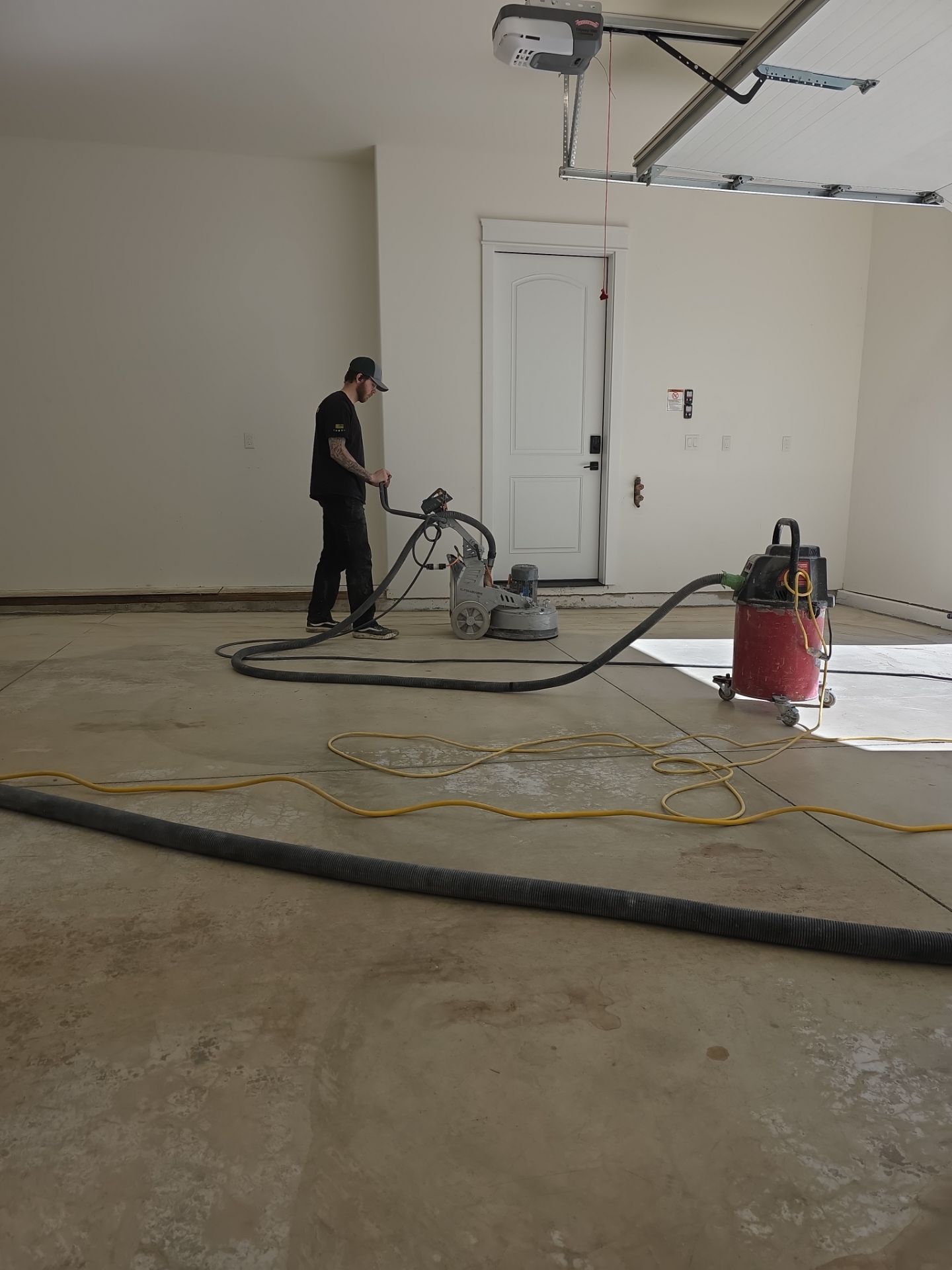 Slate Hybrid Garage Floor Transformation in Hayden Lake by Croc Coatings, LLC