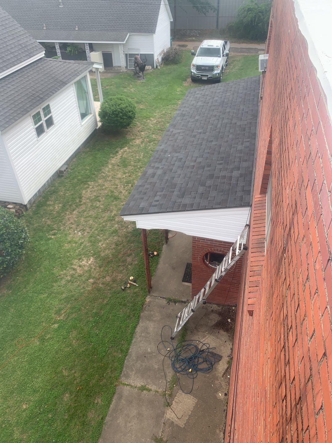 Commercial Roofing Installation using 50 mil PVC by Hostetler Roofing