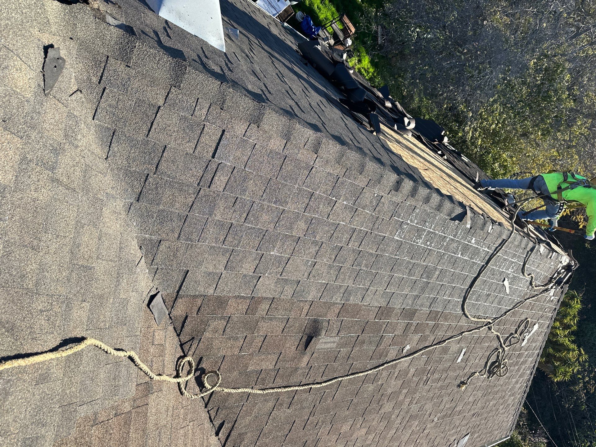 Residential Roofing Installation using Owens Corning Duration Cool Shingles by Hull Brothers Roofing