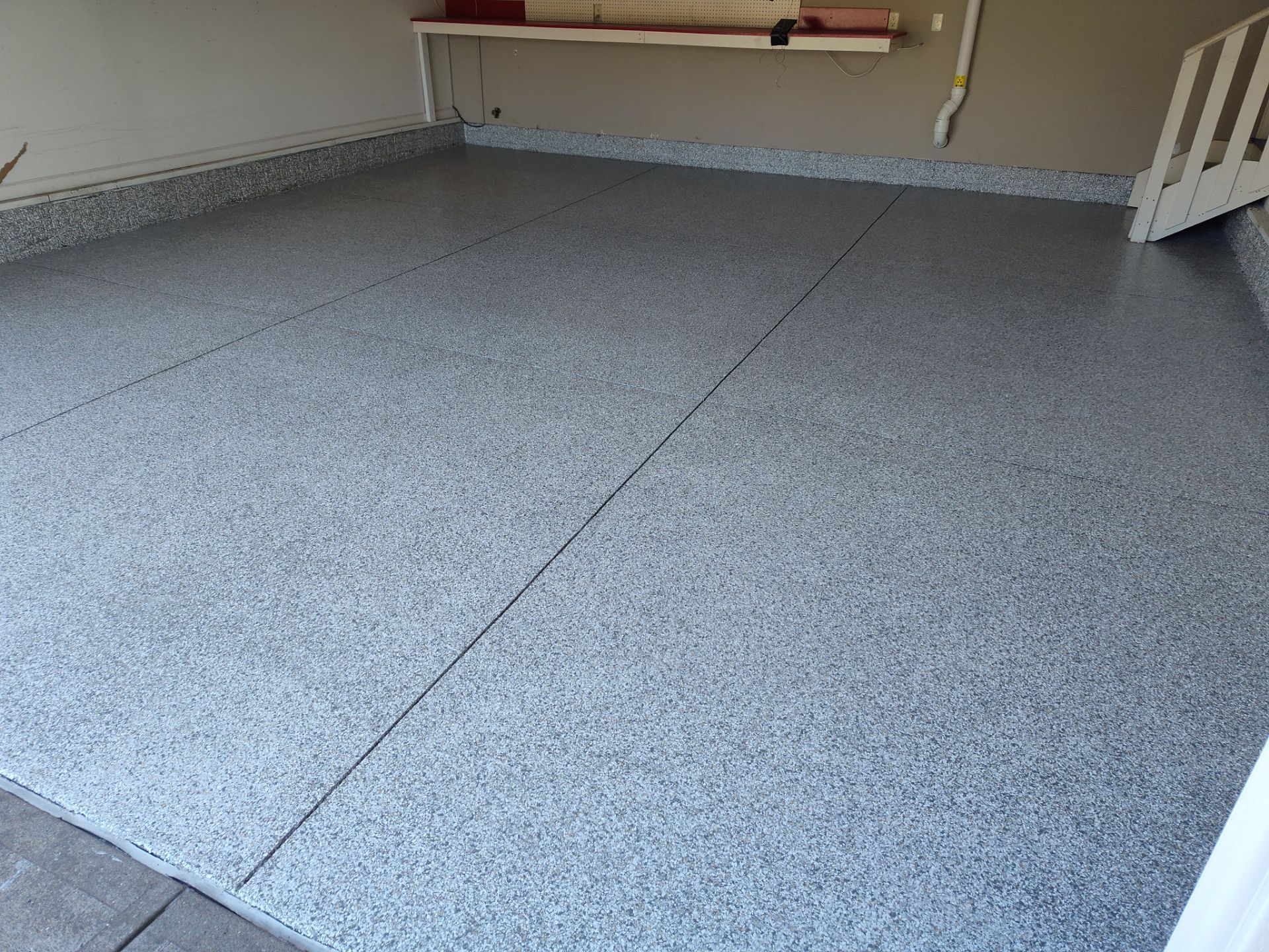 Another Happy Customer Each Time They Open the Garage Door :) by Revival Concrete Coatings