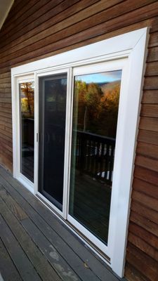 Sliding Glass Door Installation in Stamford, VT 