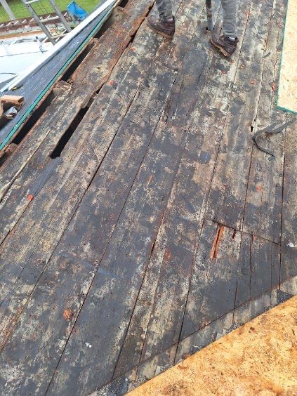 Residential Roofing Installation using Titan Thunderstorm Gray by Storm Contracting 
