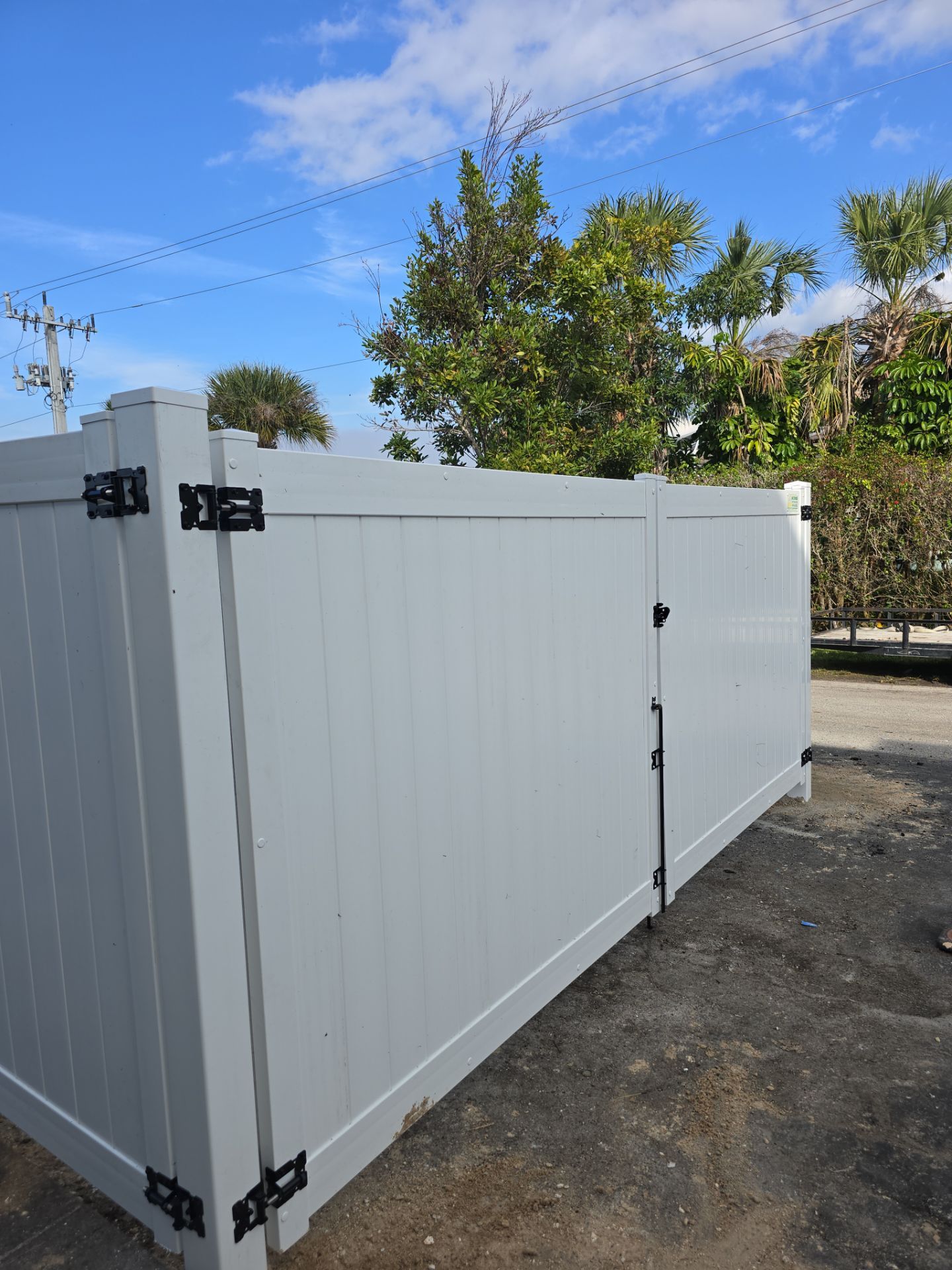 Dumpster Enclosure in Marco Island by True Fence LLC