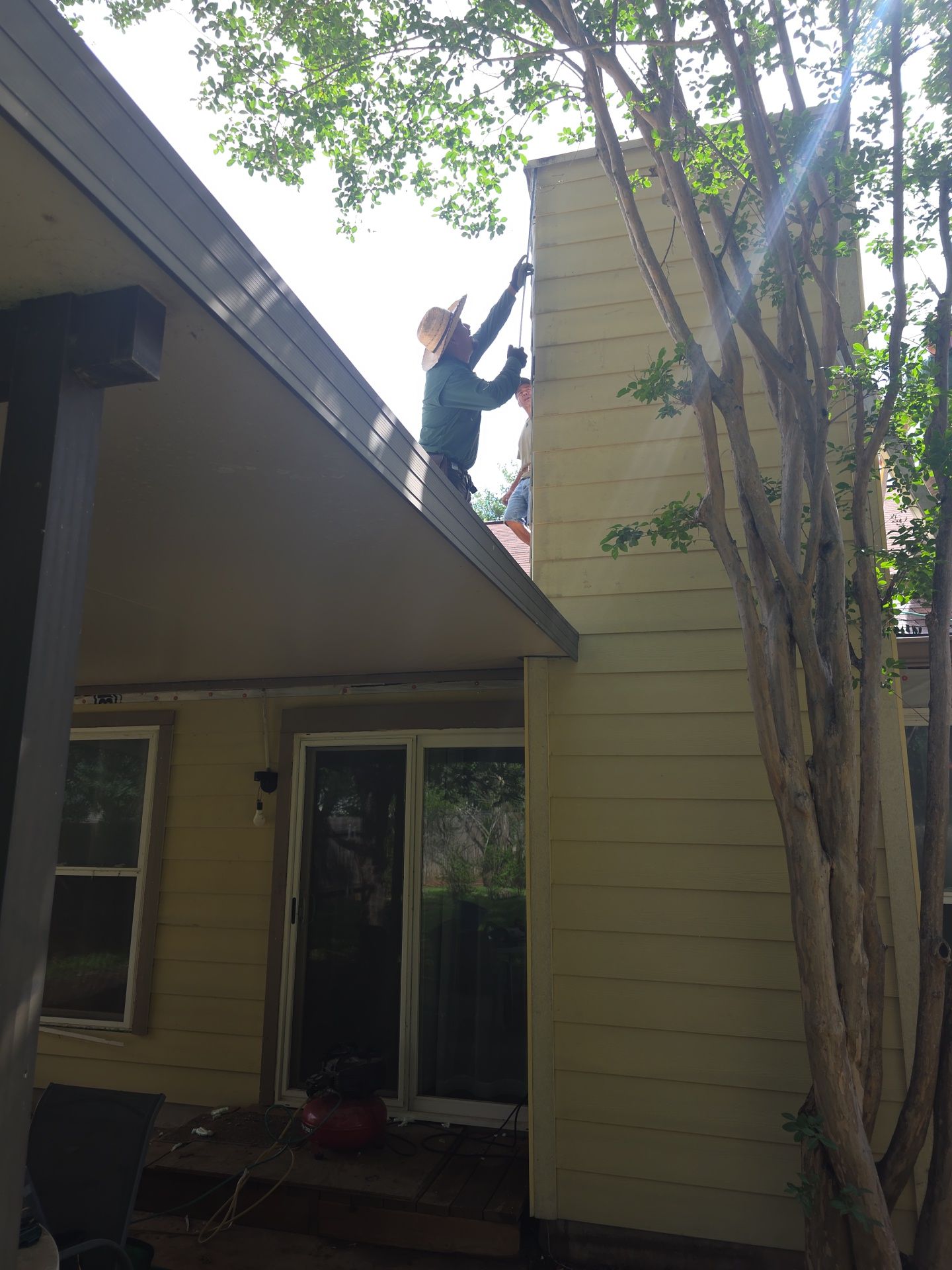 Siding project in Cedar Park, TX by REPS Austin Area Roofer