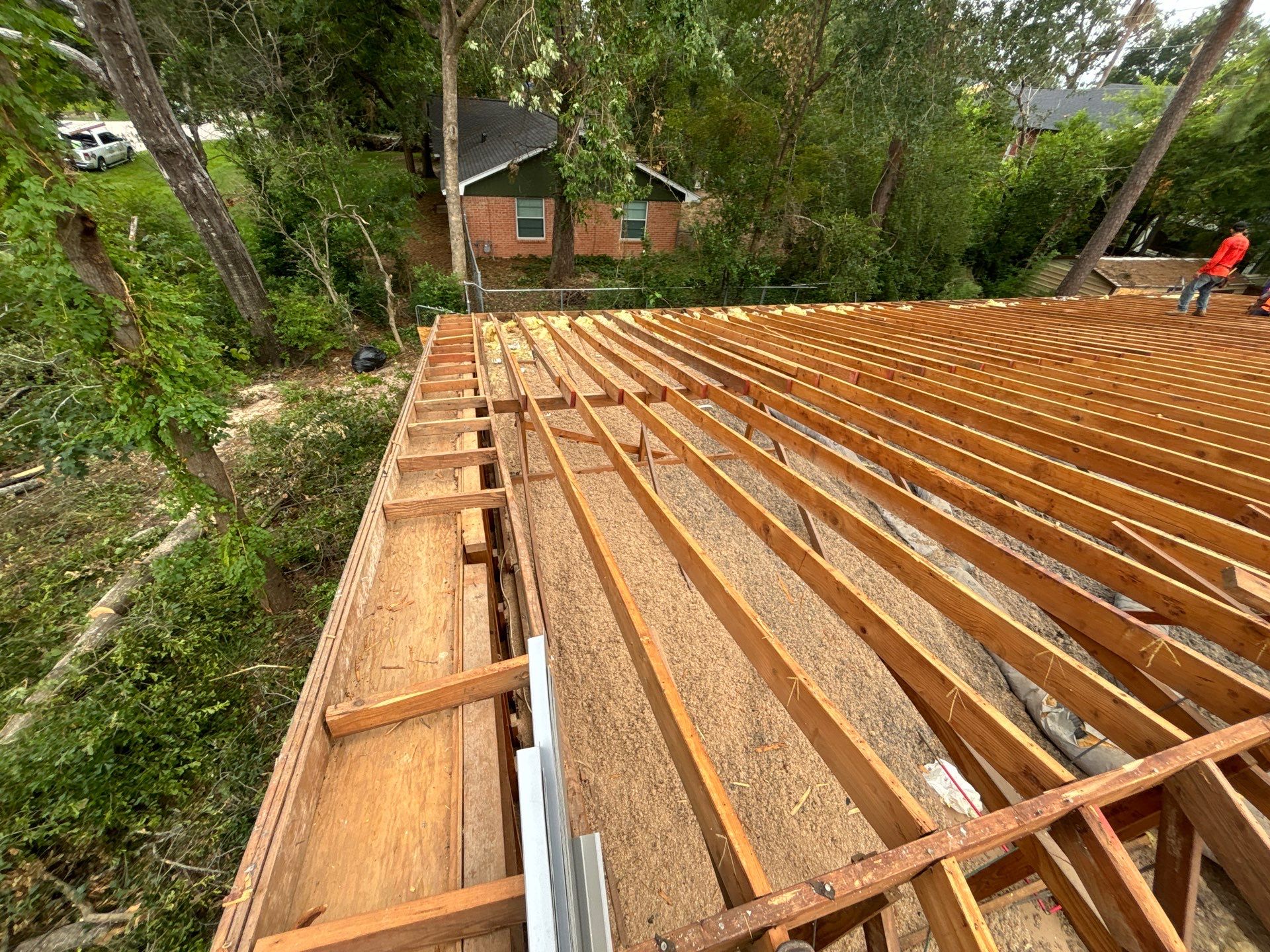 Residential Roofing Installation using Owen's Corning Duration (Lifetime) Shingles by Roof Repair Company