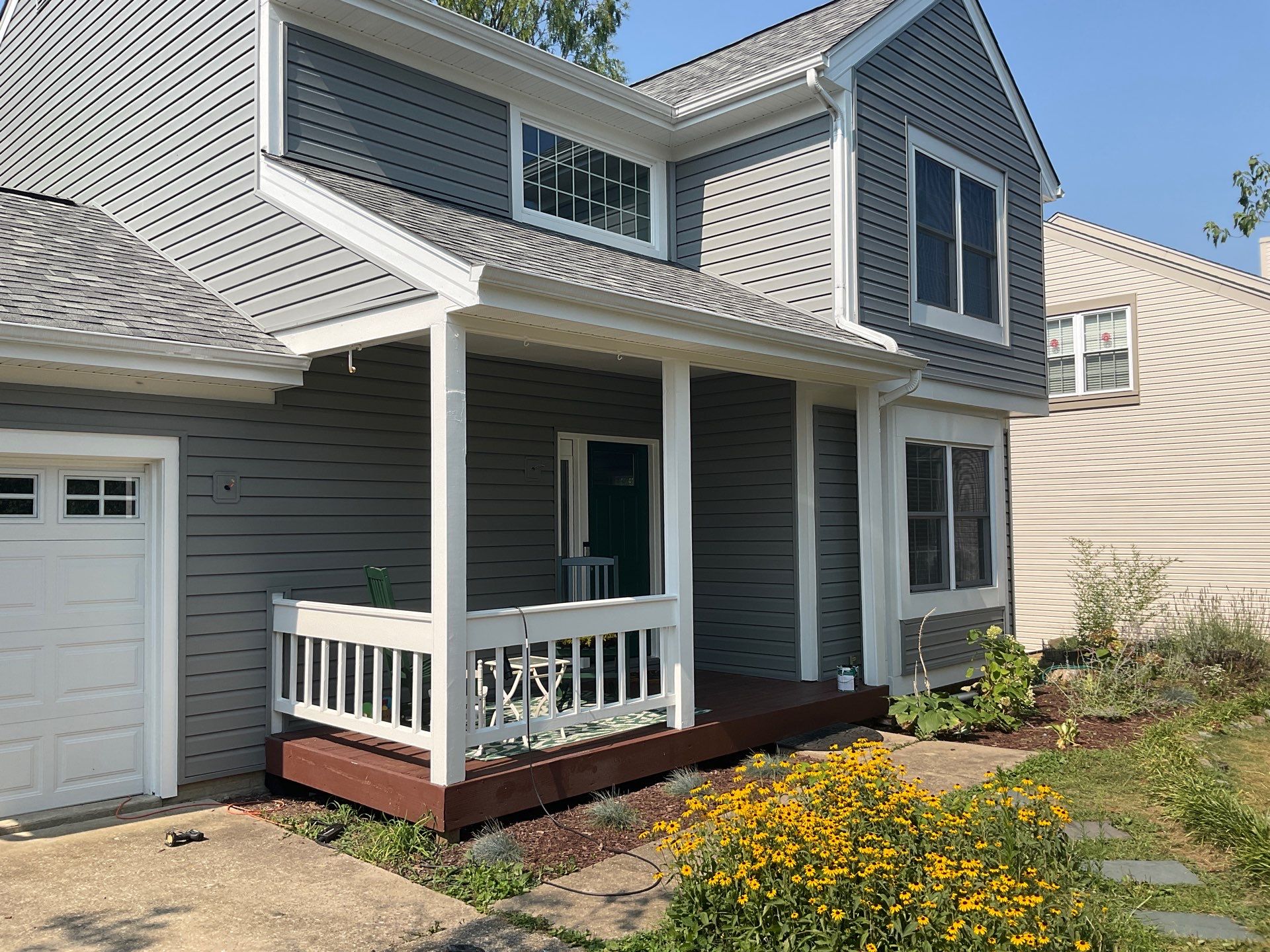 New Prodigy siding with One-piece insulated siding system & Exterior painting   by Alpha Design Services