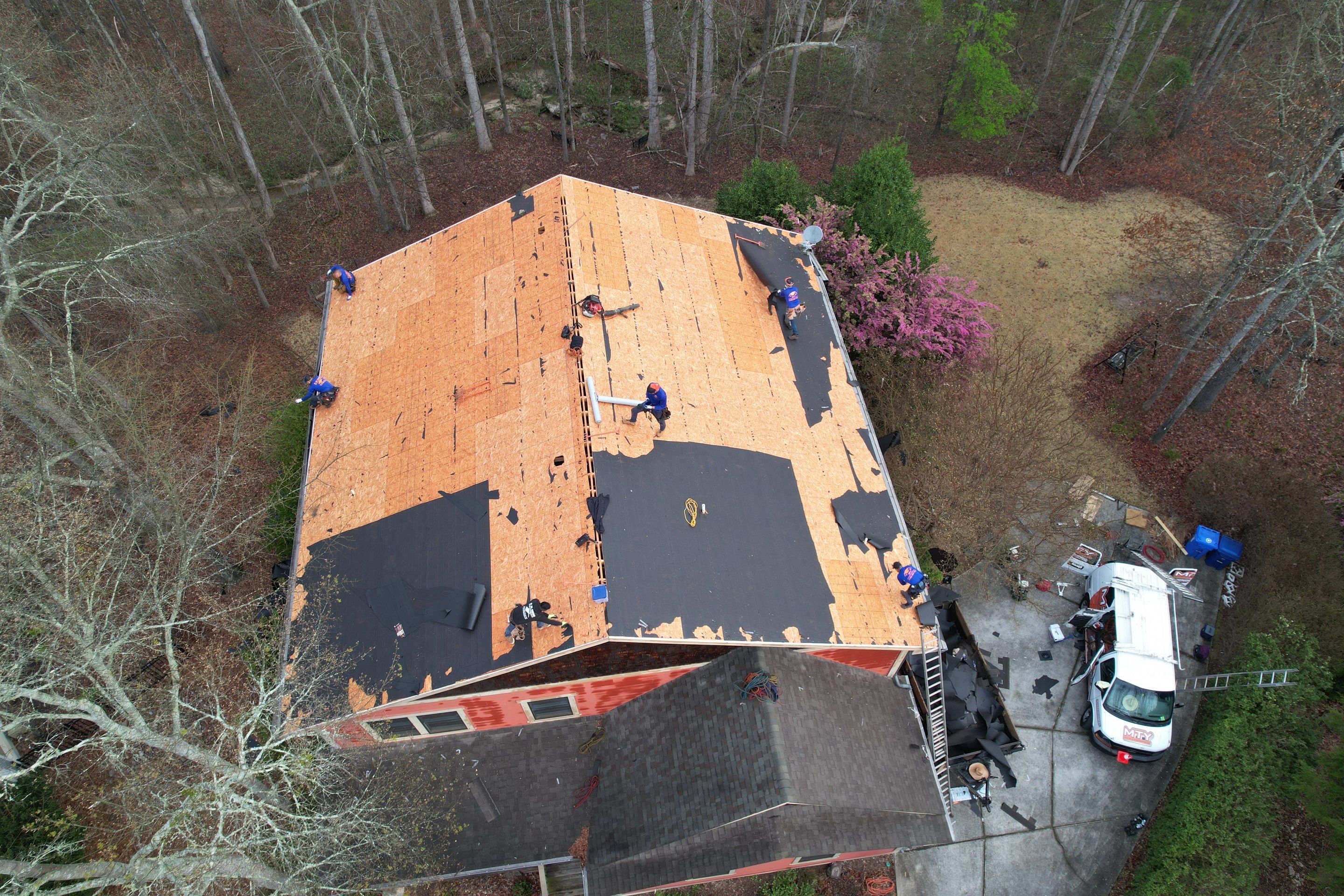 Roof Replacement using Atlas Pinnacle Pristine - Summer Storm by Rainstoppers Roofing