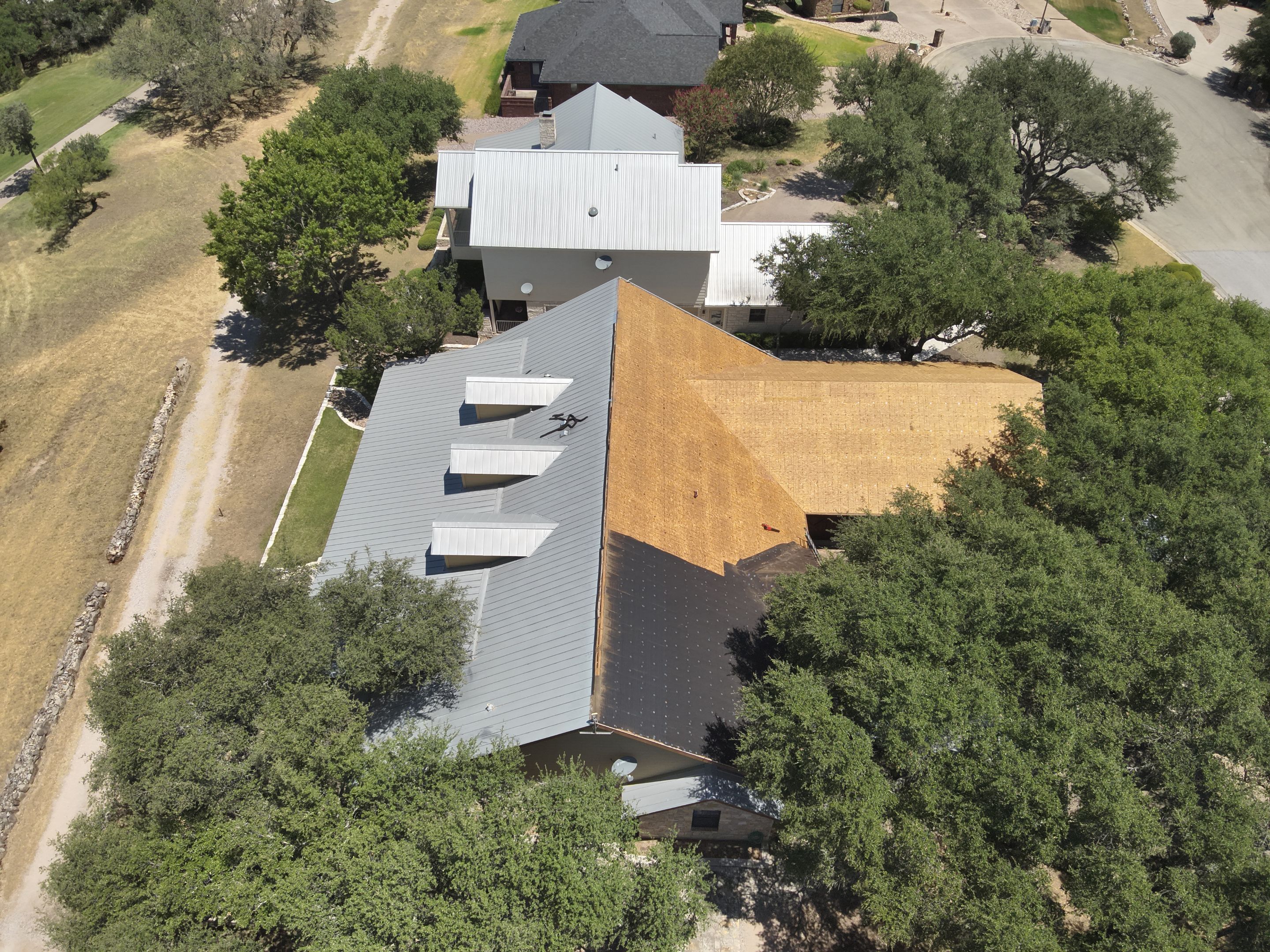 Metal Roof Replacement in Burnet, TX by Action Exteriors Austin
