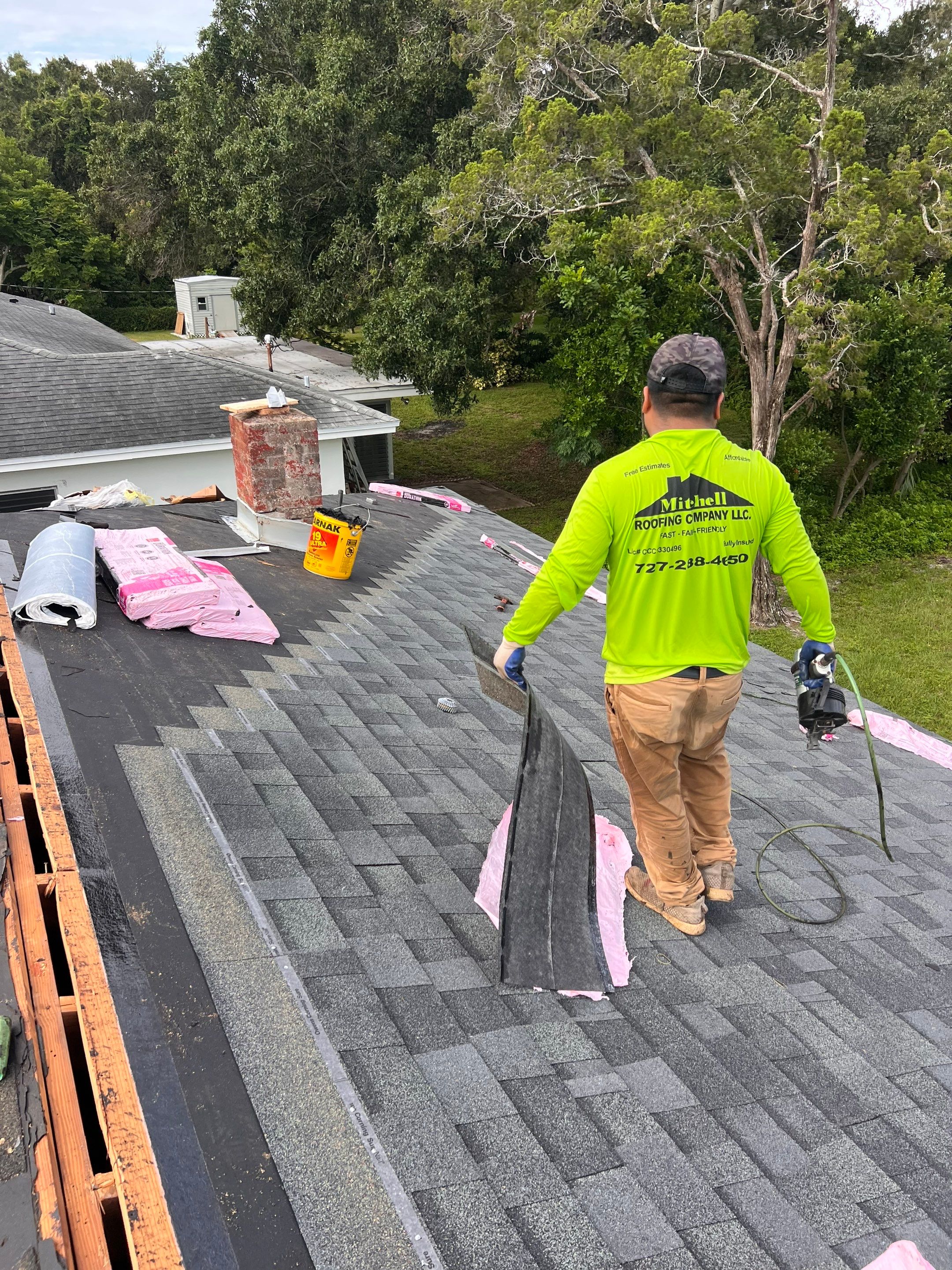 Project in Clearwater 33765 by Mitchell Roofing Company LLC 