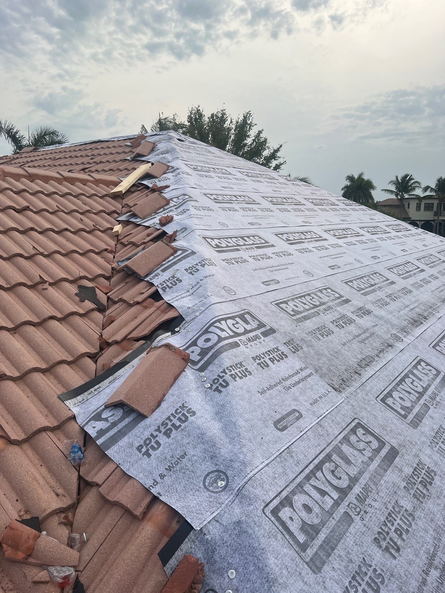 Residential Roofing Installation using Eagle Capistrano Tile in Walnut Creek Blend by Durabilis Roofing INC