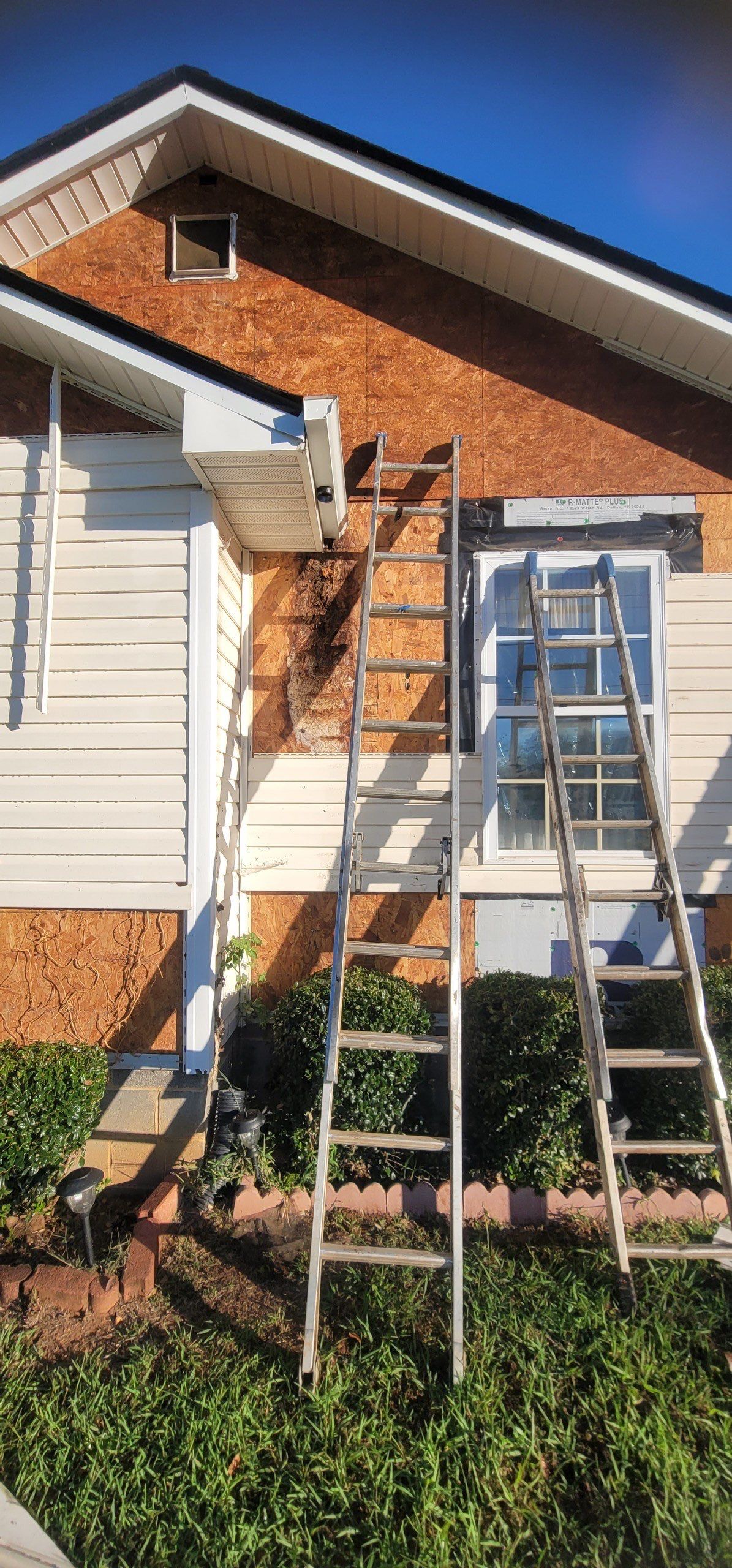 Roof replacement, siding, interior and gutter repair by hail damage by Just Brilliant Restoration JBR