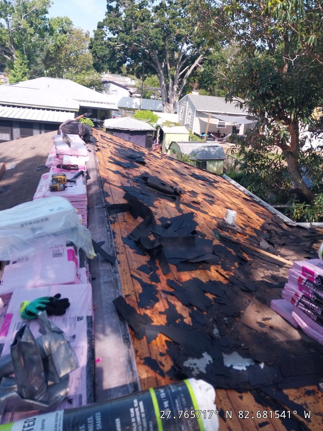 Project in St. Petersburg 33711 by Mitchell Roofing Company LLC 