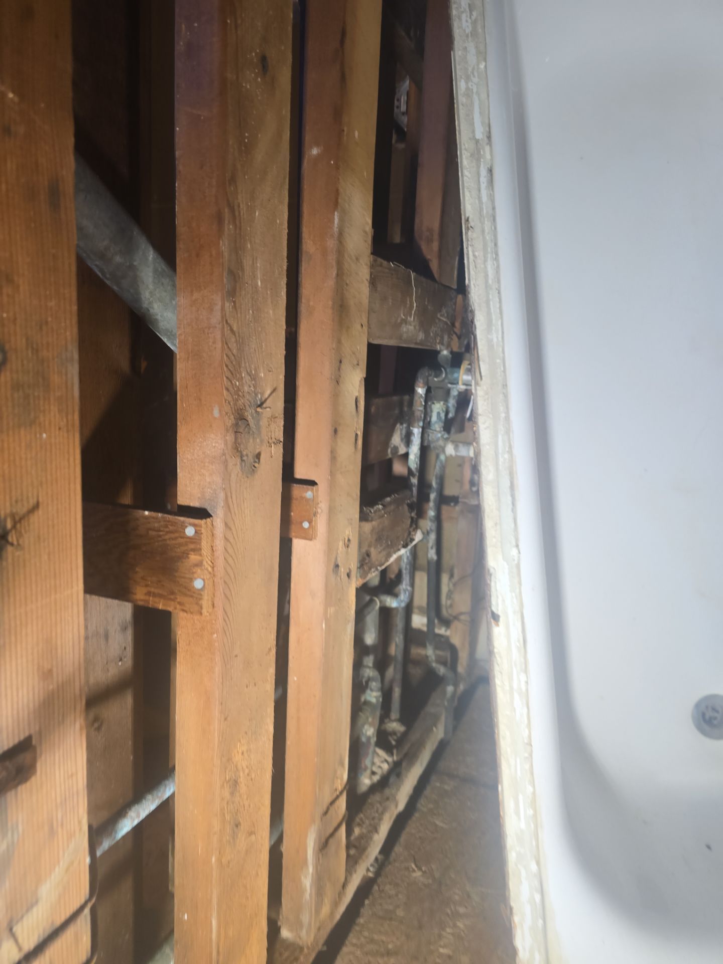 Installing New Piping and Checking Underneath Home by Us Plumbing