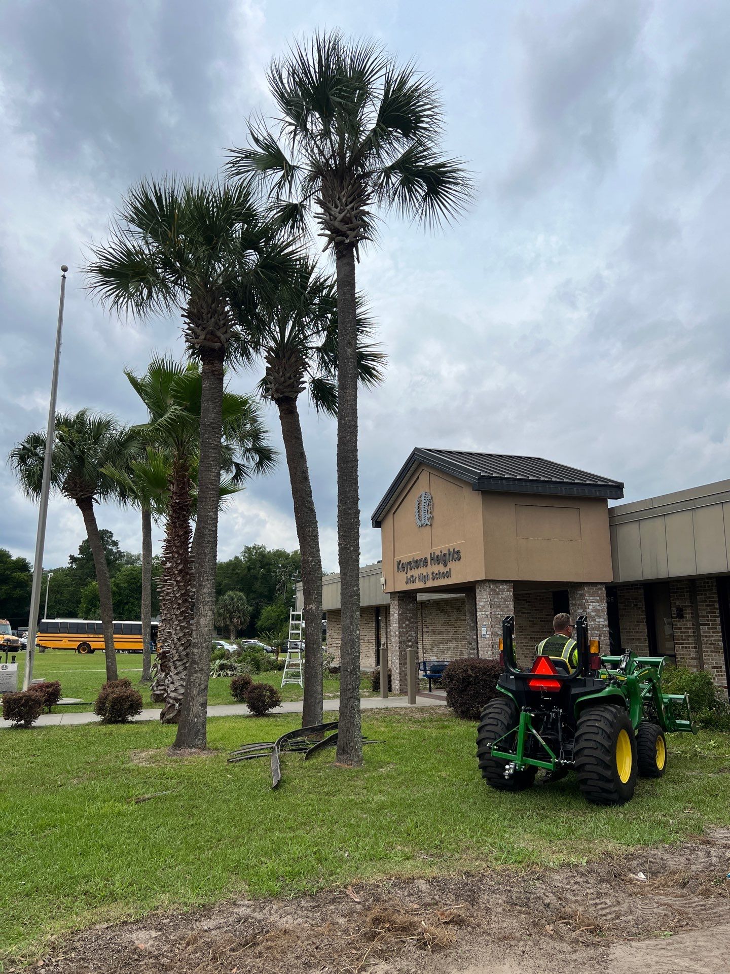 Landscape Install | Keystone Heights HS by ProGreen Services
