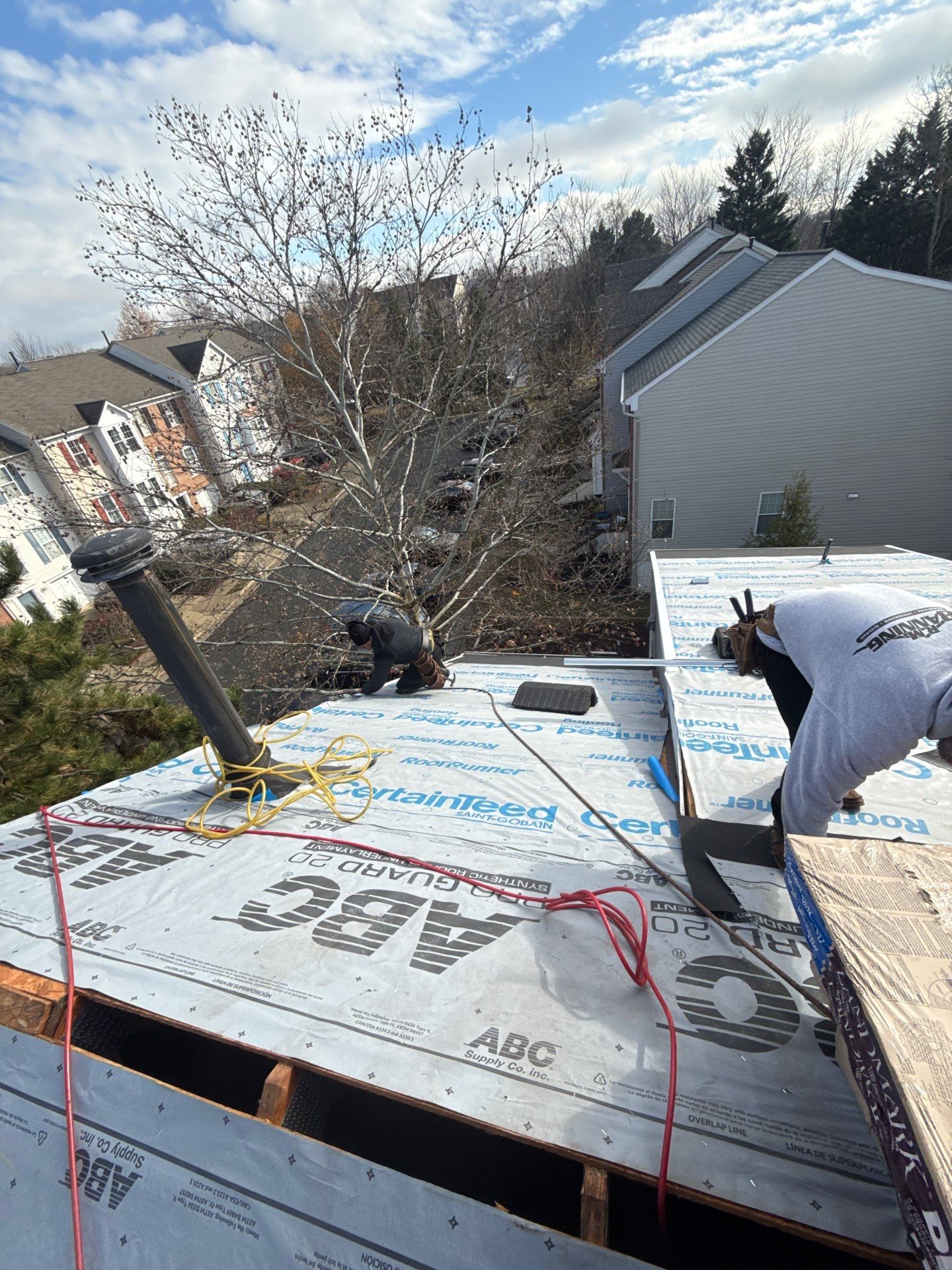 Sterling: Residential Roof Replacement with CertainTeed Landmark Pro in Max Def Driftwood by RM Banning, Inc.