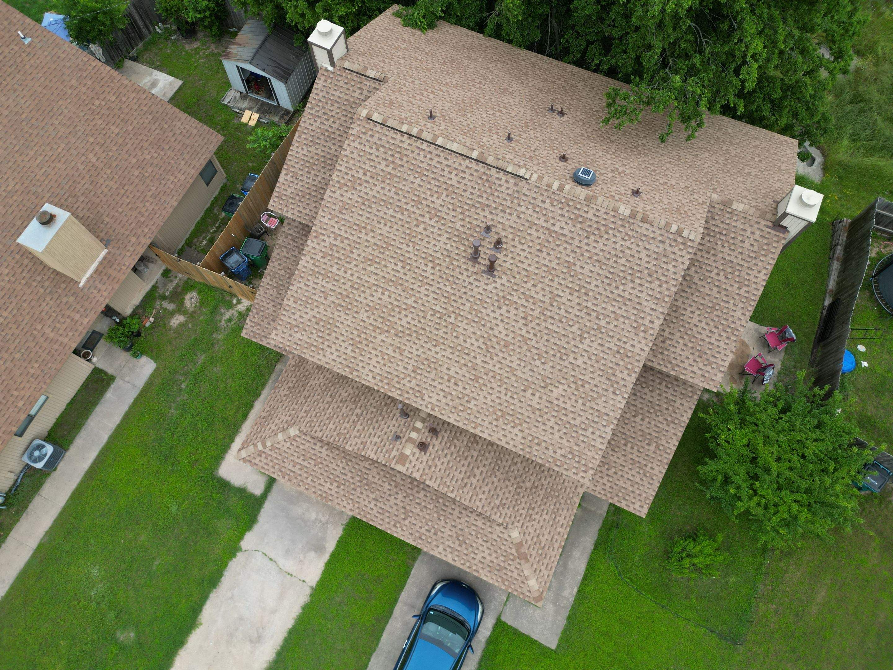 Shakewood - GAF Timberline HDZ by RoofsOnly.com