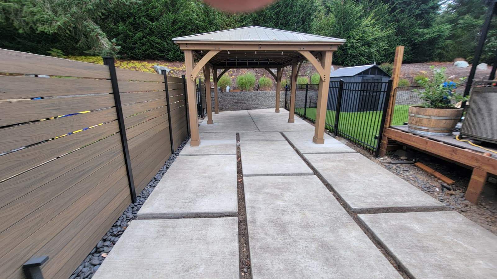 Patio Vuba Mac with Vuba topper Poseidon by Concrete Coating Experts Inc.