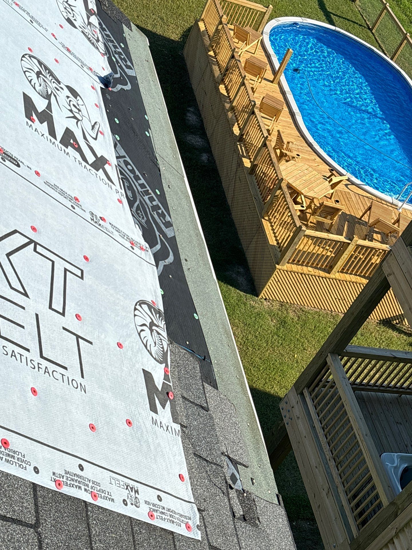 Residential Roofing Repair using Owen's Corning Duration (Lifetime) Shingles by Roof Repair Services LLC