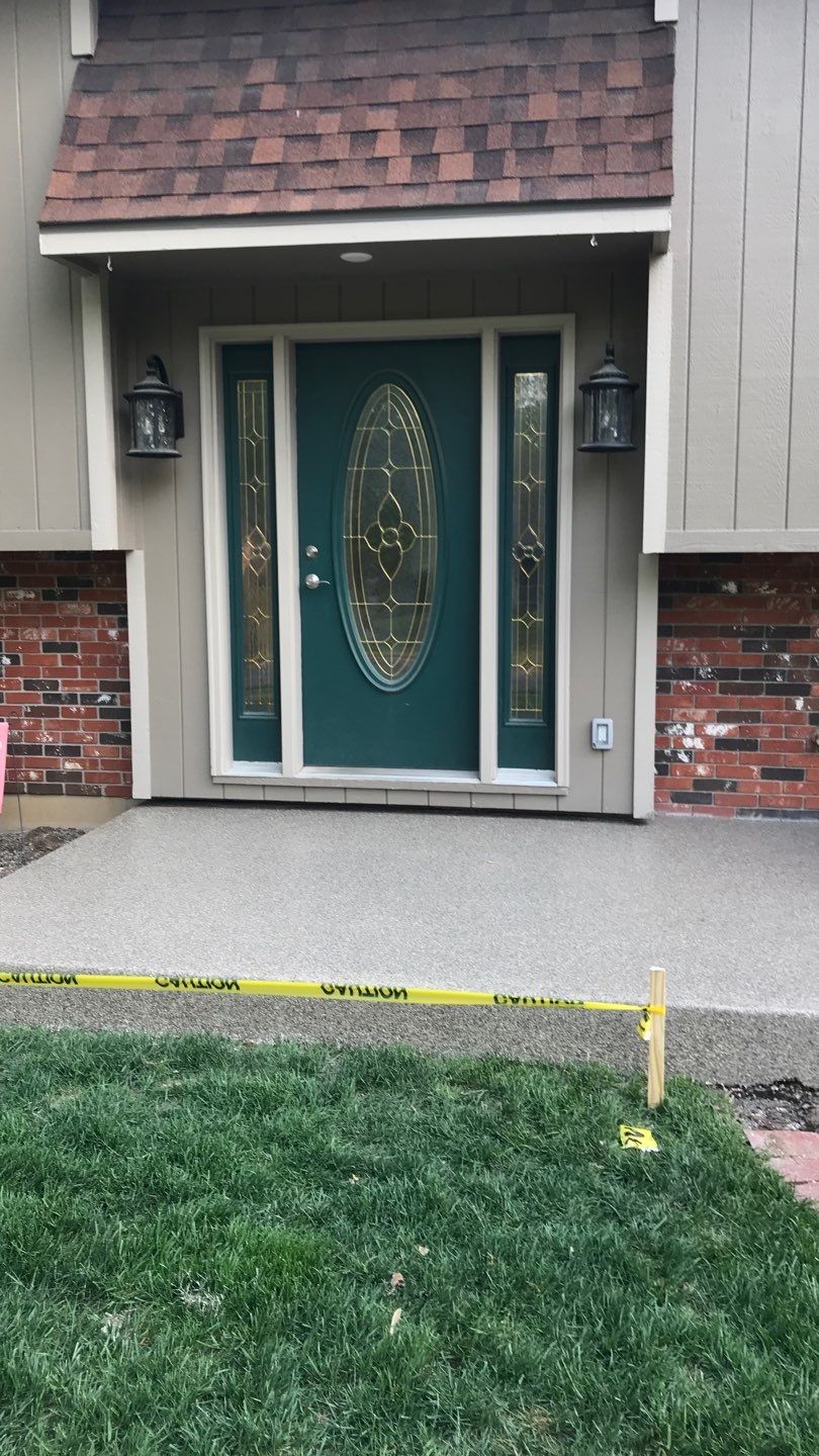 Walkway using Domino  by Select Painting, Coatings & Garage Cabinets