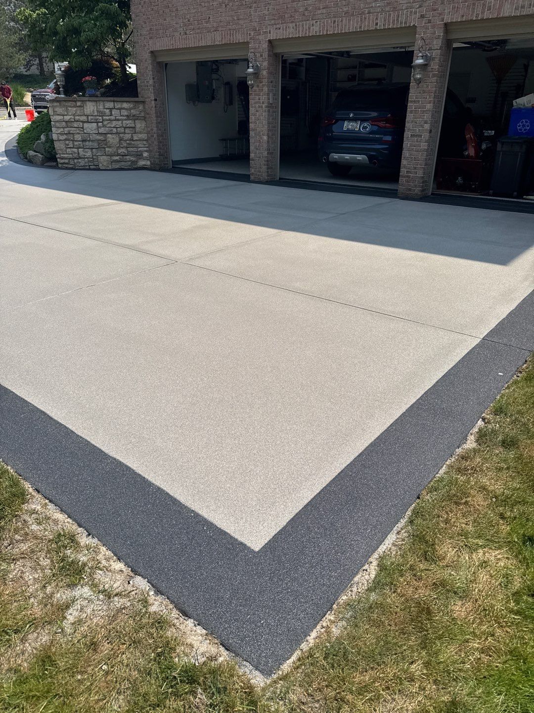 Driveway Walkway Patio Project in Canonsburg by Floors in a Day, Inc