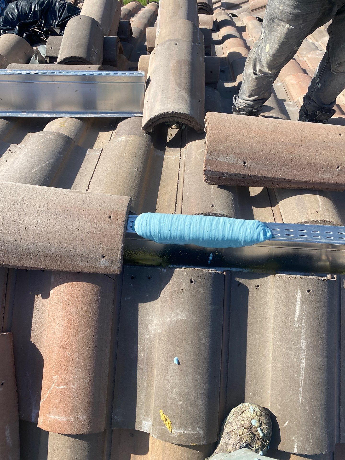 Residential Roofing Installation using Eagle Roofing Tile by BLUES BROTHERS ROOFING