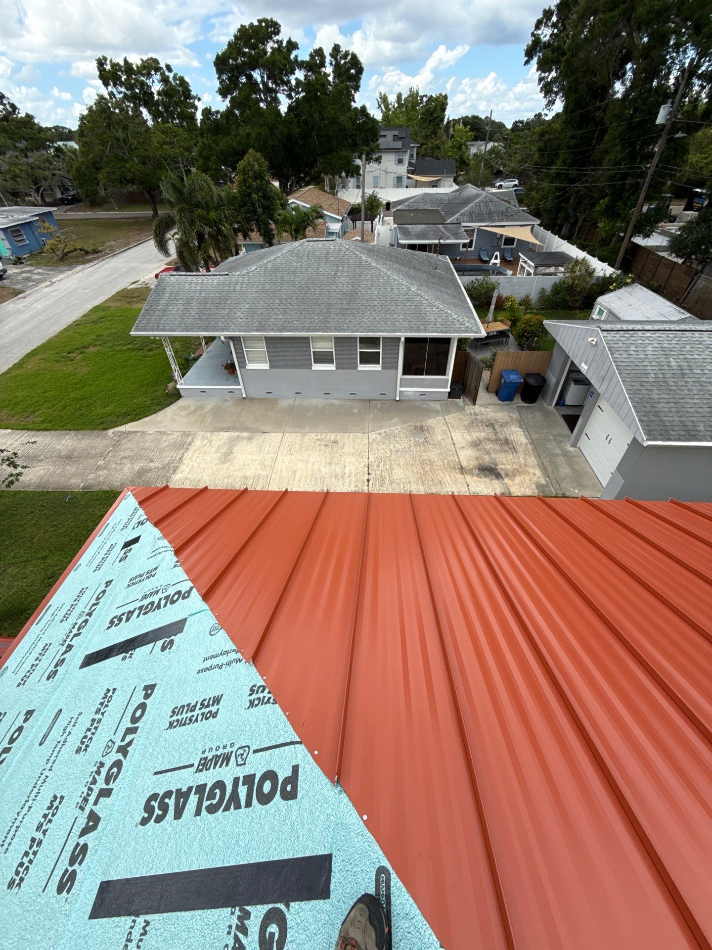 Project in St. Petersburg 33713 by Mitchell Roofing Company LLC 