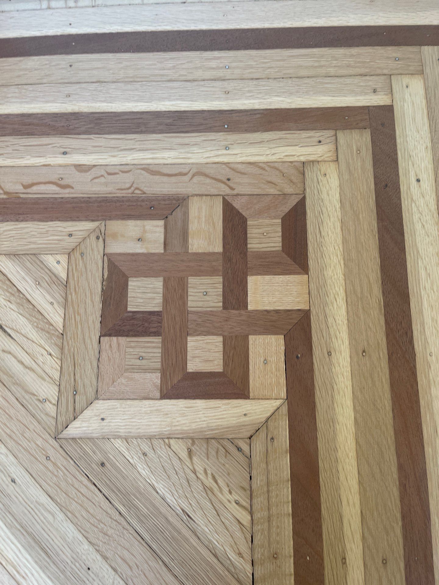 Historic Hardwood floor restoration  by Ann Arbor Hardwoods 