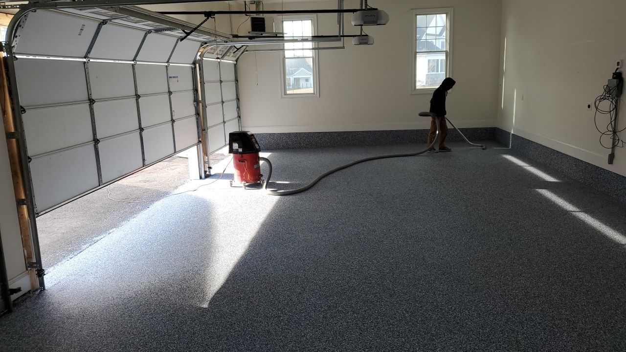Orbit Penntek Garage Floor by Spectrum Painting, LLC