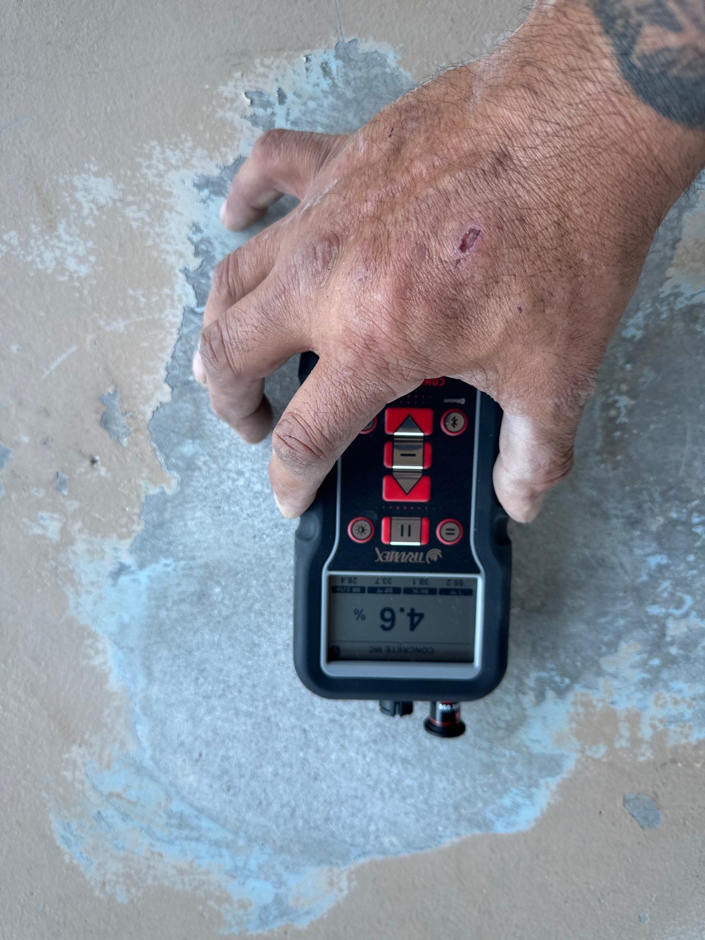 Concrete Coating using Resinwerks by Crash of Rhinos Painting & Garage Floors
