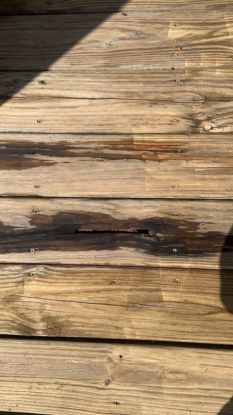 Deck Refinishing using Powerwasher by A1 NERDY HOMES LLC