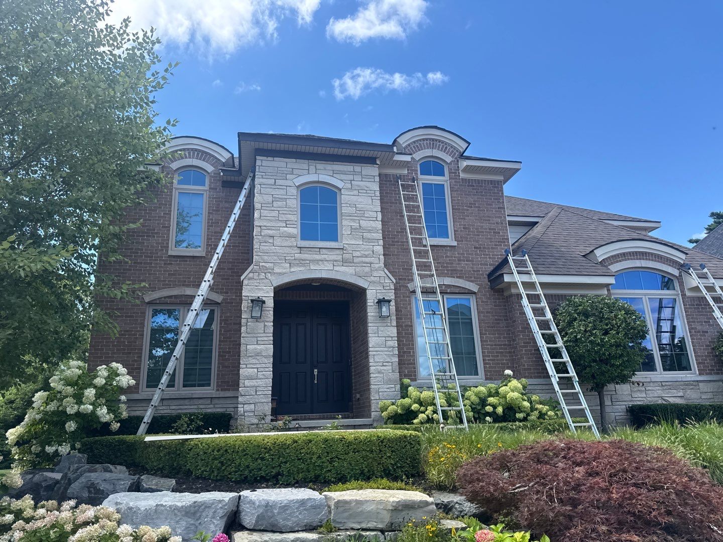 Siding Replacement using Alside S7 Cedar Mill Grain Composite by 180 Contractors
