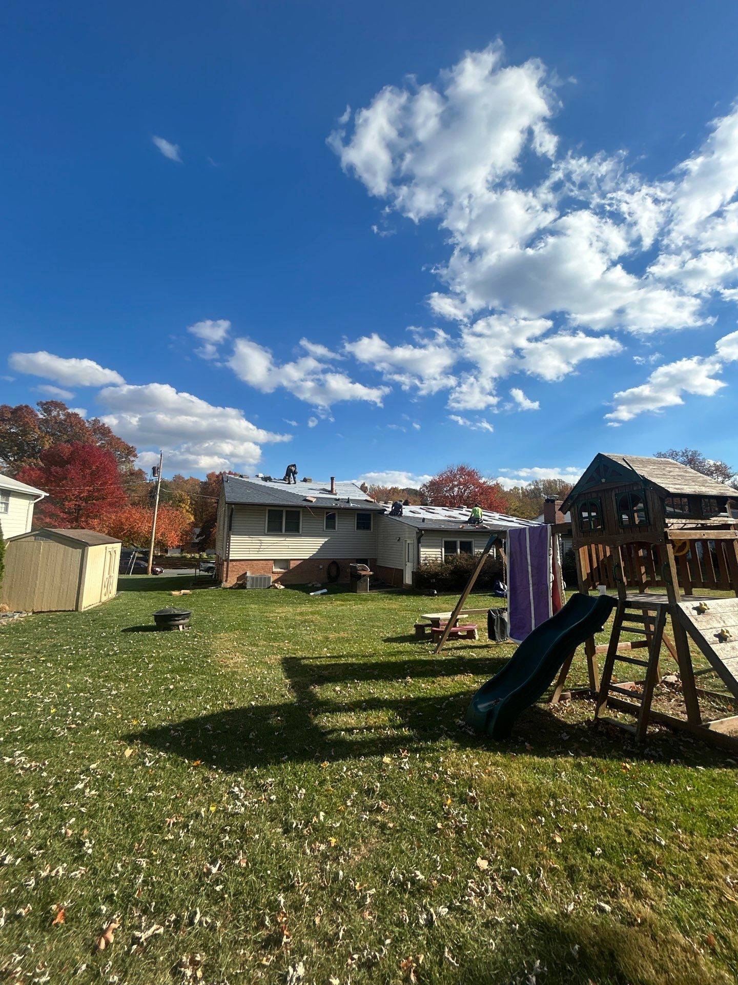 Faifax : Residential Roof Replacement with CertainTeed Landmark Pro in Max Def Coastal Blue  by RM Banning, Inc.