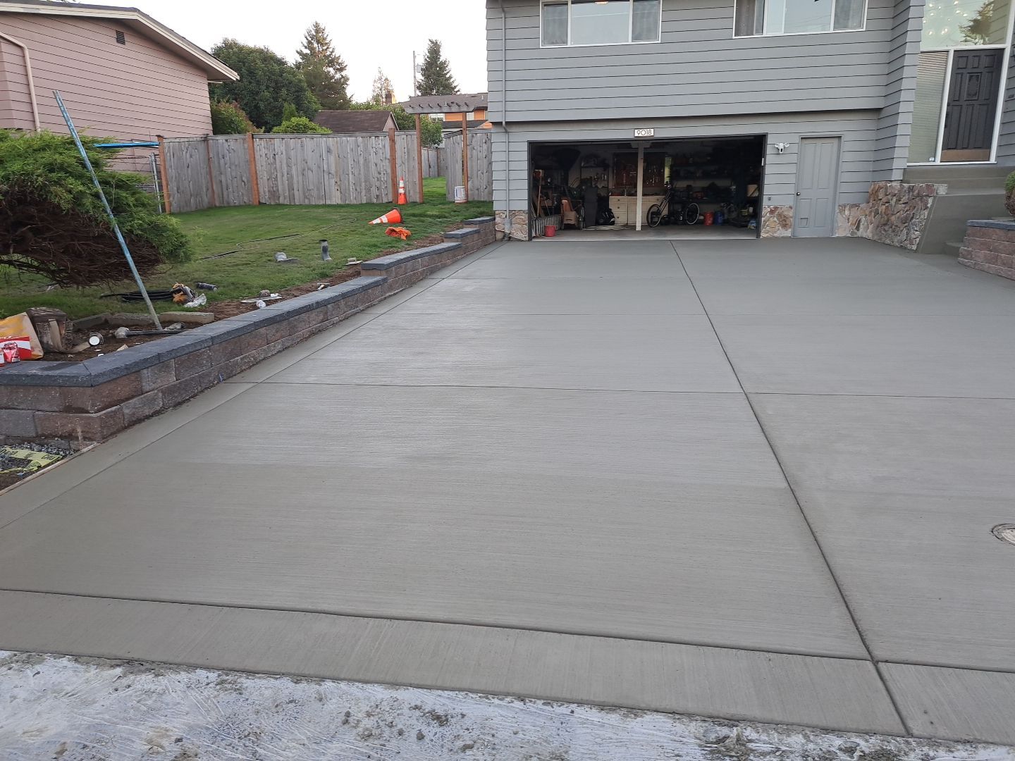 Justin | Retaining Wall, Landscape Project  by Jireh Asphalt & Concrete Inc 