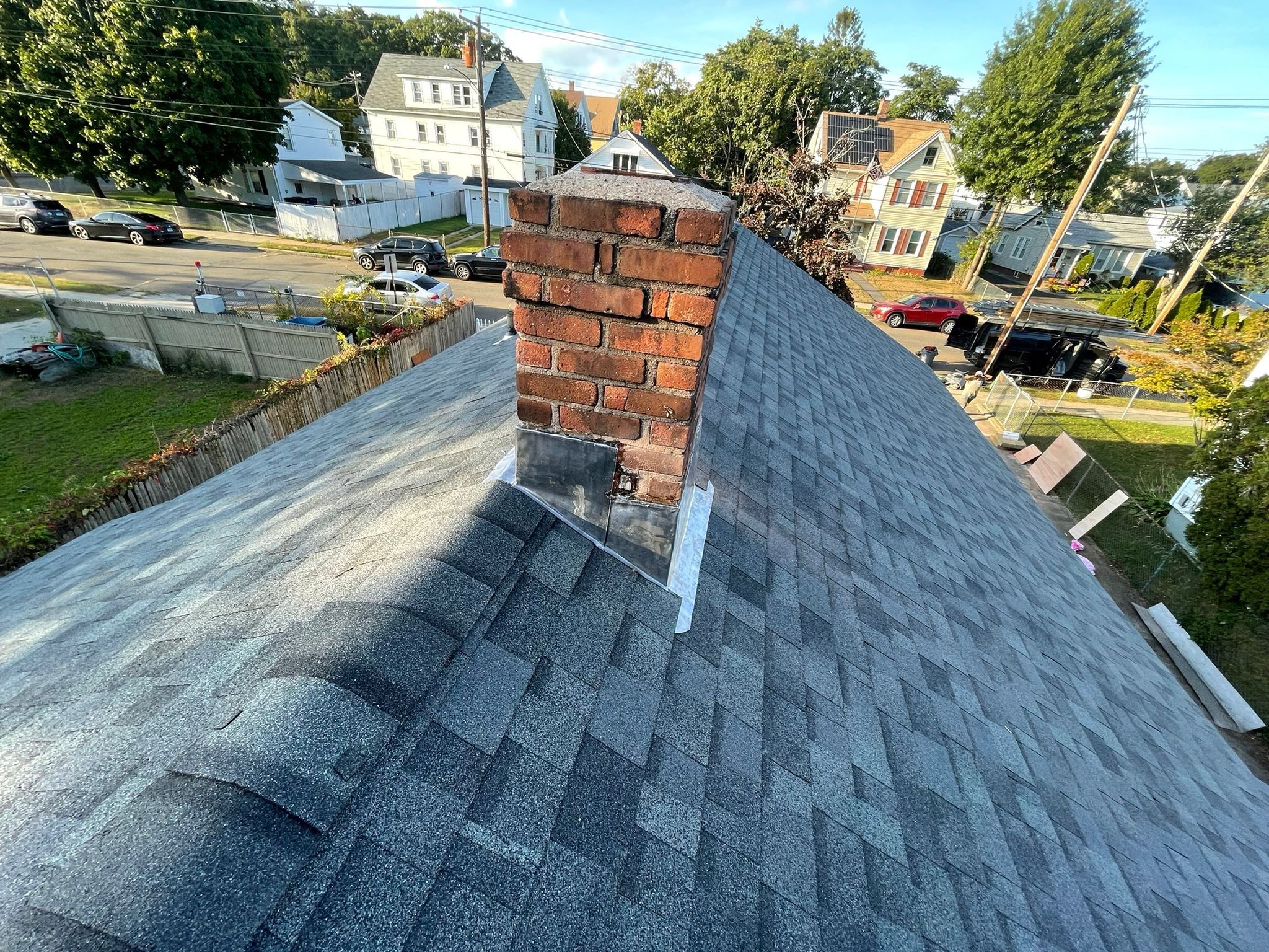 Residential Roofing Installation using Owens Corning TruDefinition Duration - Estate Gray by A Plus Exterior