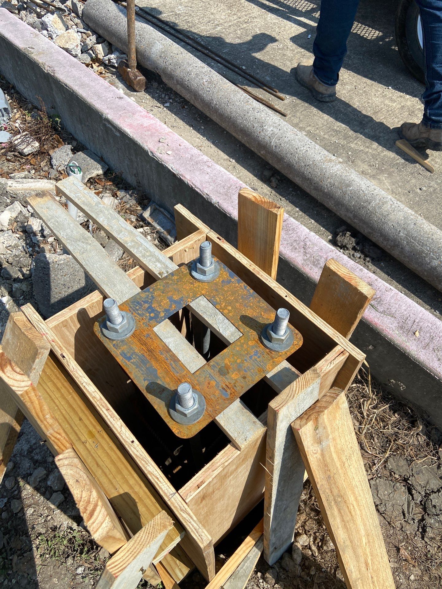 Rebecca Macias — Commercial Concrete Repair & Light Pole Restoration by Texas Urban Elements