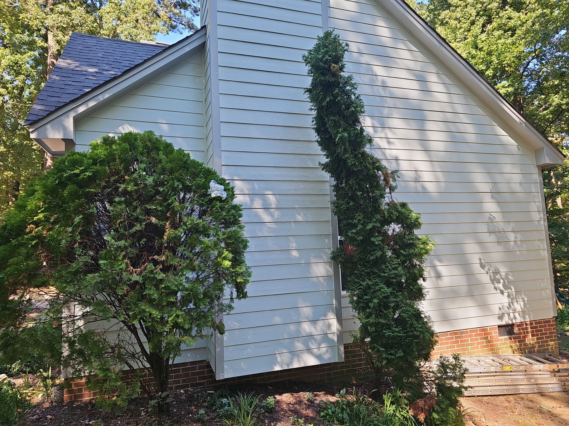 New Windows, Siding, Trim, Fence, and Backyard Concrete Pad by Billy Weatherspoon Contractor