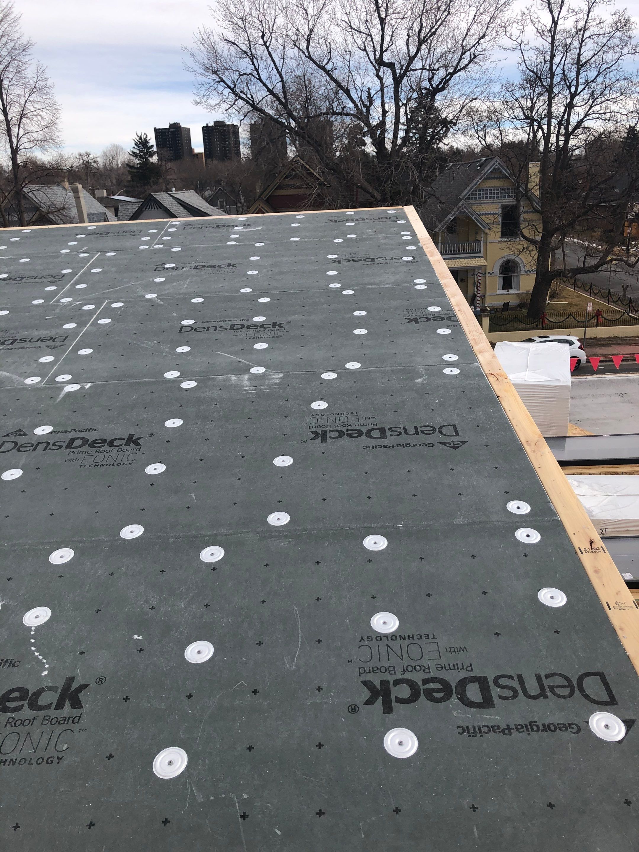  Commercial Roofing Installation using MuleHide .60 TPO - White-- Fully Adhered by A to Z Roofing