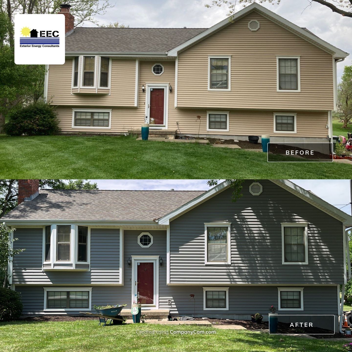 Siding and Window Install  by EEC  Windows, Siding & Roofing 