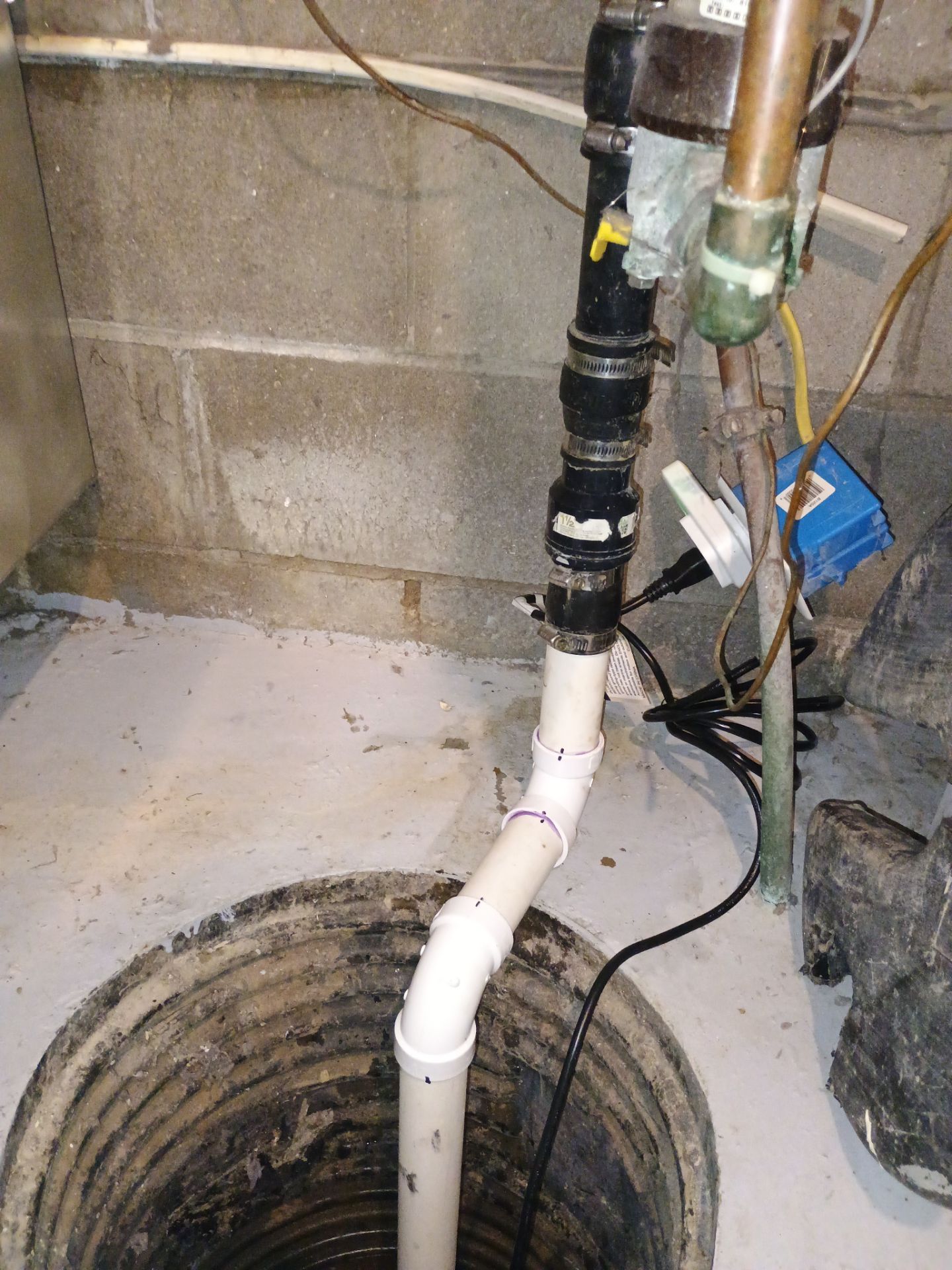 Sump Pump & Discharge Upgrade in St. Anthony, MN by Waterproofing Northeast