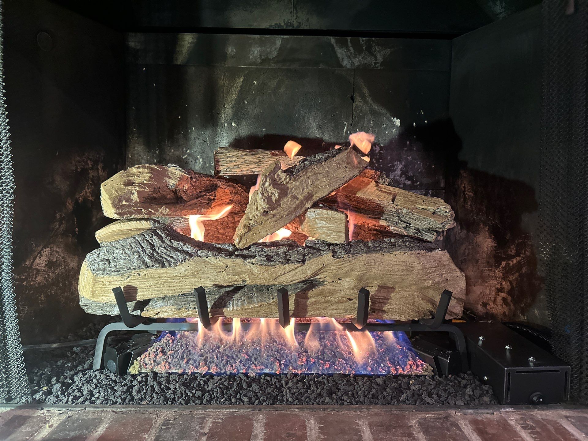 New Log Installation by Hearthmaster