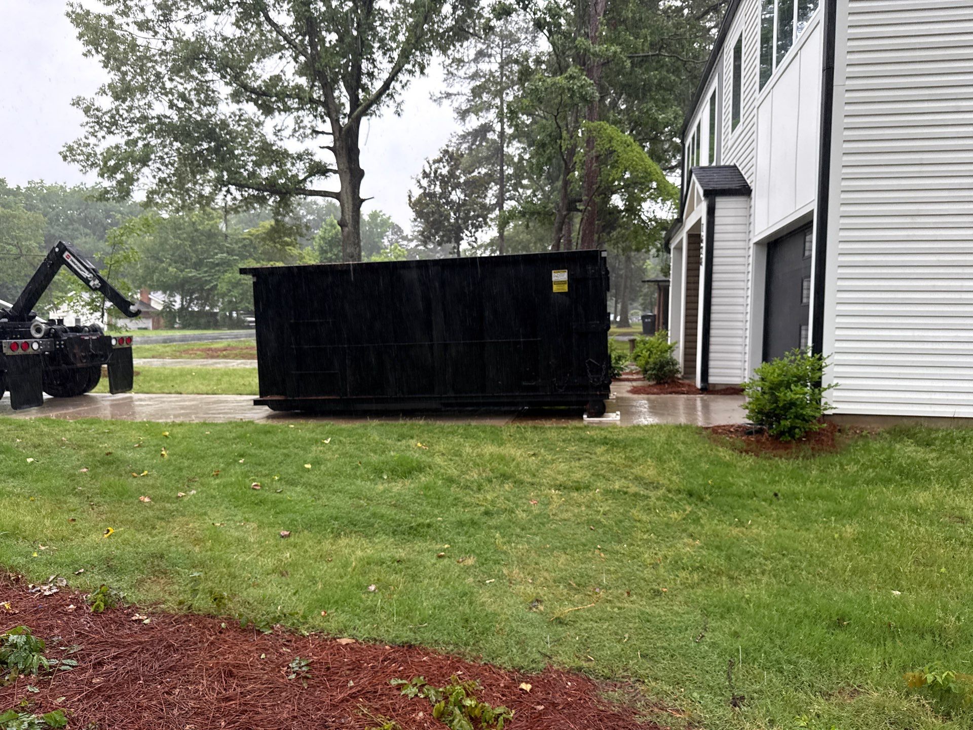 Project in Charlotte by Badger Hauling