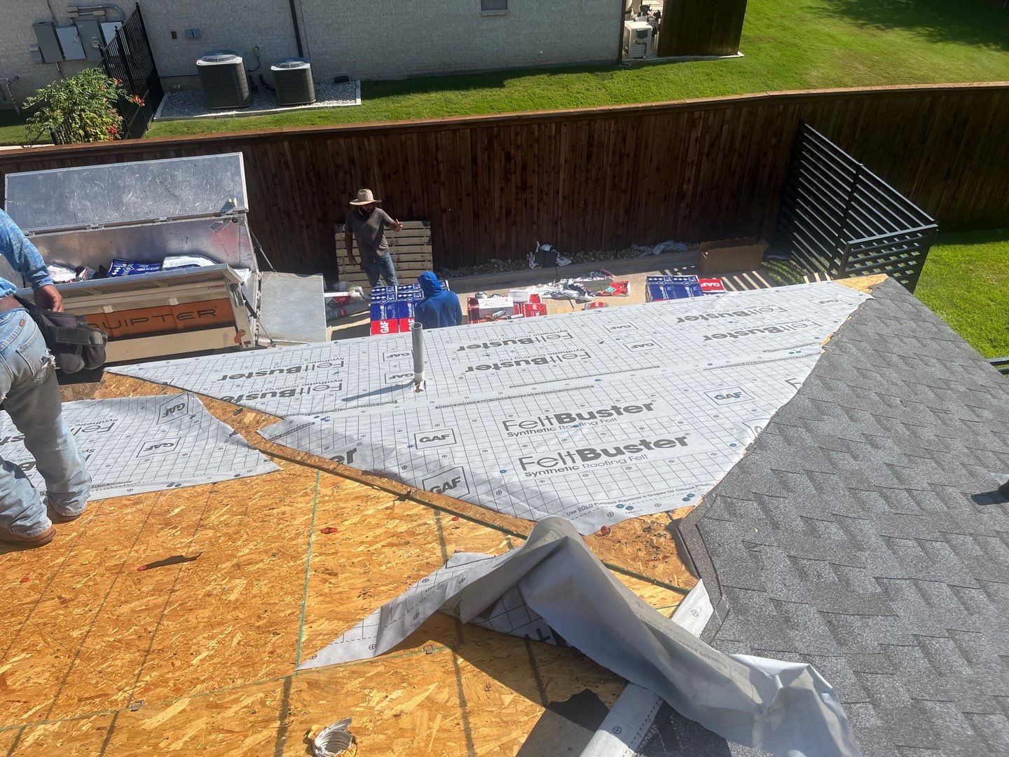 Colleyville Estate Re-Roof Project by First United Roofing & Construction