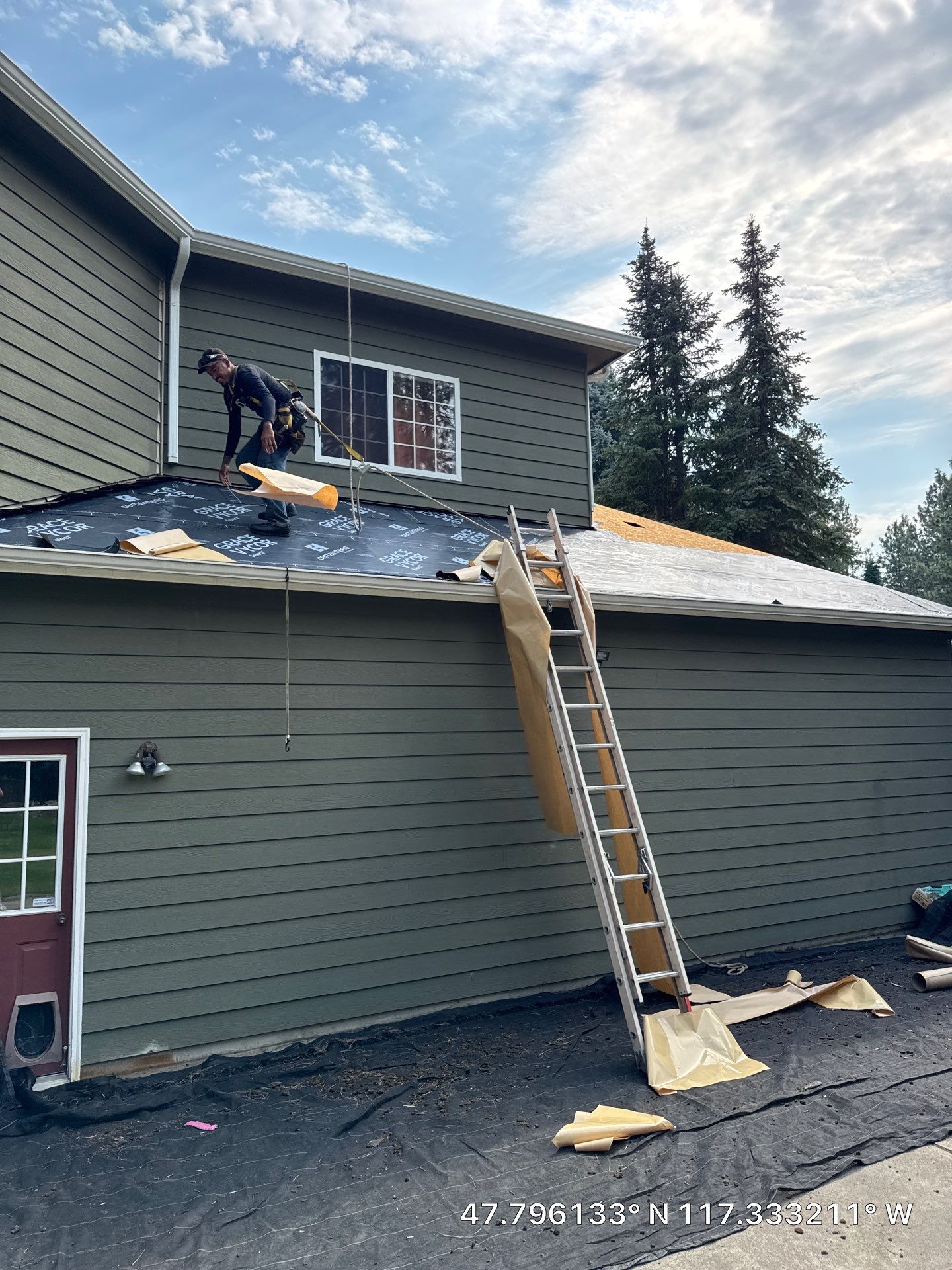 Residential Roof Replacement and Custom Exterior Upgrades in Mead by Alpine Roofing