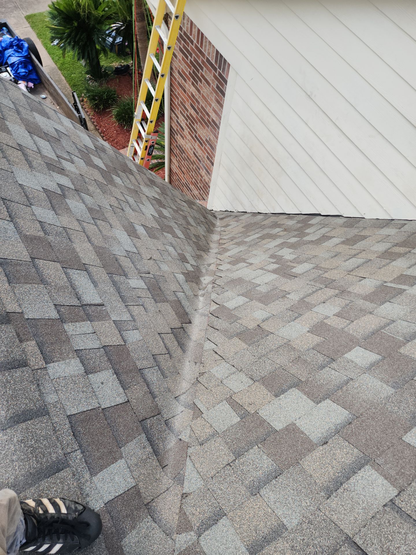 Residential Roofing Installation using Owen's Corning Duration (Lifetime) Shingles by Roof Repair Company
