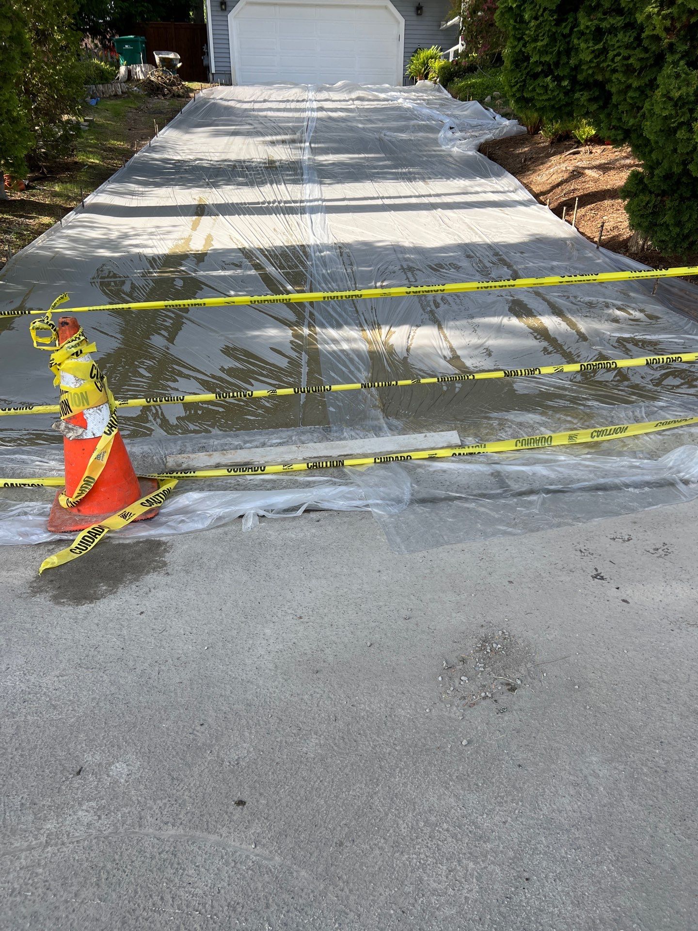 Debbie | Concrete Driveway by Jireh Asphalt & Concrete Inc 