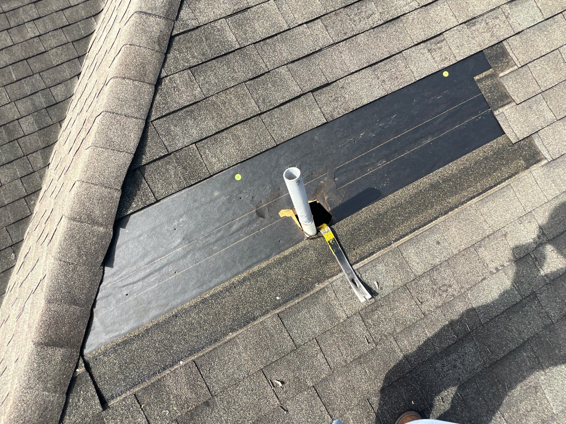 Hail Damage using Owen's Corning Duration (Lifetime) Shingles by Roof Repair Company