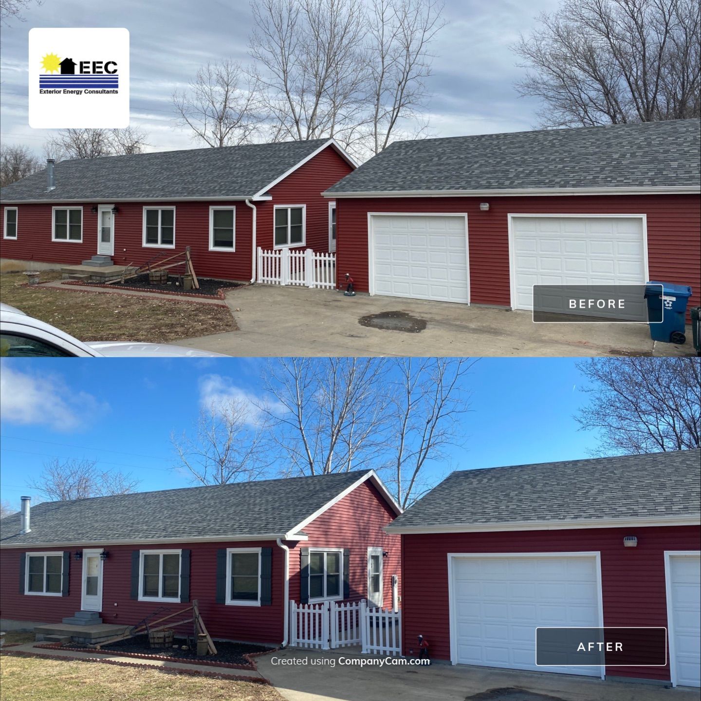 From Bland to WOW! by EEC Windows, Siding & Roofing